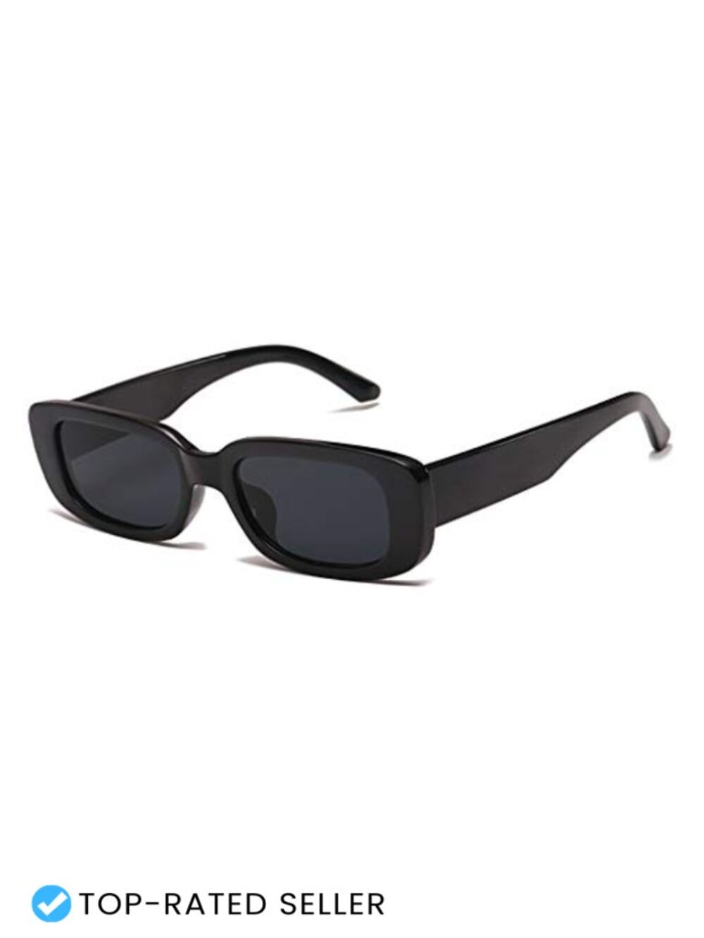 Retro Rectangular Sunglasses Women UV400 Protection Lightweight Frame